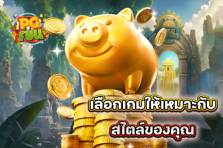 เลือกเกมให้เหมาะกับสไตล์ของคุณ
